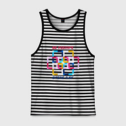 Мужская майка Абстракция позитив