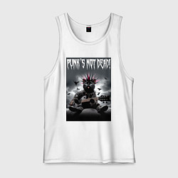 Мужская майка Cool kitten - punks not dead