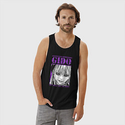 Майка мужская хлопок Гидо из ведьма и чудовище, цвет: черный — фото 2