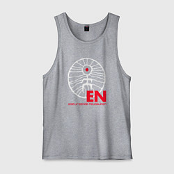 Майка мужская хлопок Einsturzende Neubauten - Circle, цвет: меланж