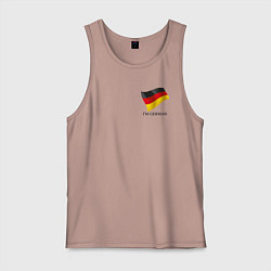 Мужская майка Im German - motto