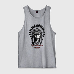 Мужская майка Дух свободы в сердце