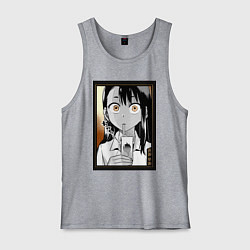 Майка мужская хлопок Не издевайся Нагаторо Хаясэ, цвет: меланж