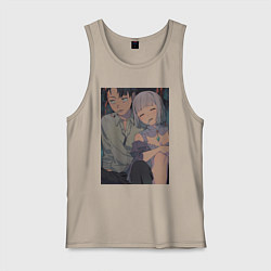 Мужская майка Re:Zero Субару Нацуки Эмилия