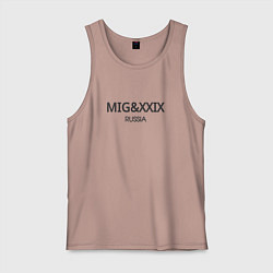 Мужская майка Миг29 самолёт