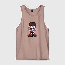 Майка мужская хлопок Senua - Hellblade, цвет: пыльно-розовый