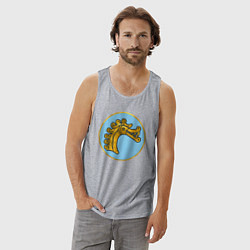 Майка мужская хлопок Даны из Total War: Attila, цвет: меланж — фото 2