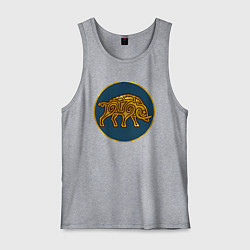 Майка мужская хлопок Пикты из Total War: Attila, цвет: меланж