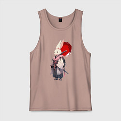 Мужская майка Заяц ронин