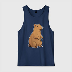 Мужская майка Звери капибара