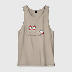 Мужская майка Drink drank drunk - New Year