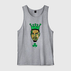 Майка мужская хлопок Jason Tatum, цвет: меланж