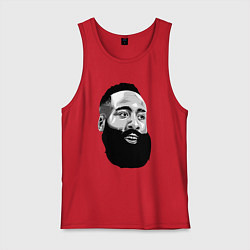 Майка мужская хлопок James Harden, цвет: красный
