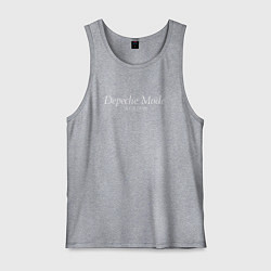 Майка мужская хлопок Depeche Mode - Basildon, цвет: меланж