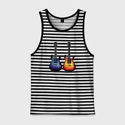 Мужская майка Яркие гитары