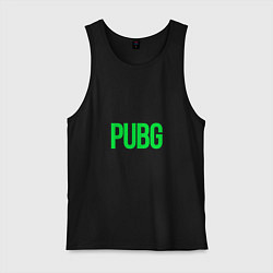Мужская майка Надпись PUBG