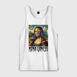 Мужская майка Мона Львица - фантазия