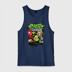 Мужская майка Растения против зомби с перчиком
