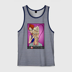 Мужская майка Ghostbusters - Egon and Janine