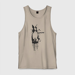 Мужская майка Banksy bunny