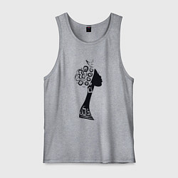 Мужская майка Black woman