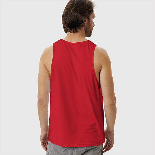 Мужская майка Это Бэнкси / Красный – фото 4