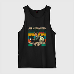 Мужская майка Rambo: All he wanted was something to eat