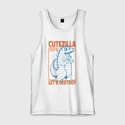Мужская майка Cutezilla lets destroy