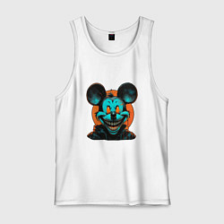 Майка мужская хлопок УльтраМикки, цвет: белый