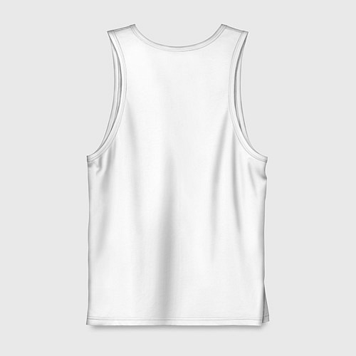 Мужская майка Игривый сиамский котик / Белый – фото 2