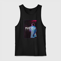 Майка мужская хлопок Фараон сименс, цвет: черный