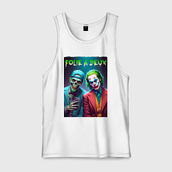 Мужская майка Селфи с Джокером - безумие на двоих