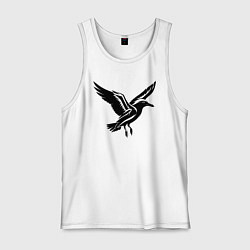 Мужская майка Летящая чайка