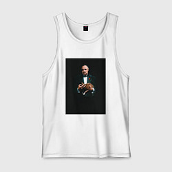 Майка мужская хлопок Дон Корлеоне, цвет: белый