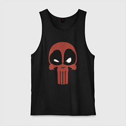 Мужская майка Deadpool skeletor