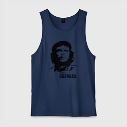 Майка мужская хлопок Эрнесто Че Гевара, цвет: тёмно-синий