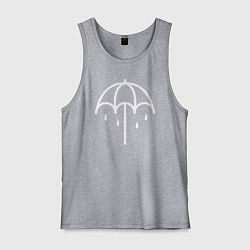 Майка мужская хлопок BMTH Symbol, цвет: меланж