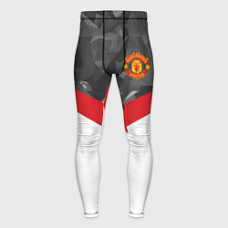 Мужские тайтсы Man United FC: Grey Polygons