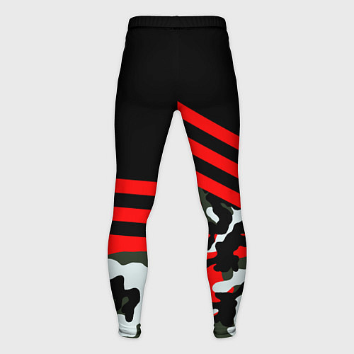 Мужские тайтсы Полиция: Камуфляж / 3D-принт – фото 2