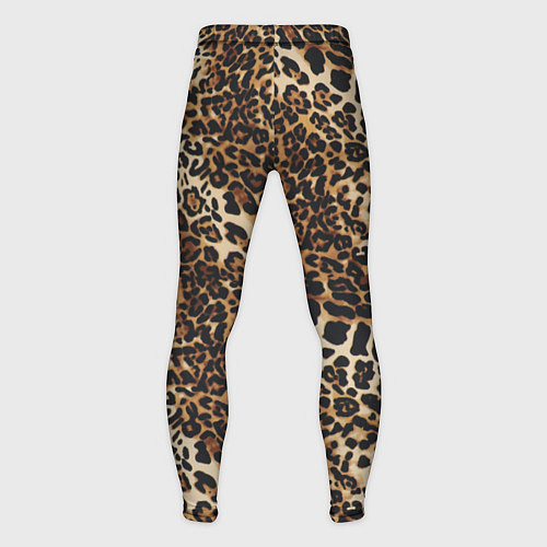 Мужские тайтсы Шкура леопарда / 3D-принт – фото 2