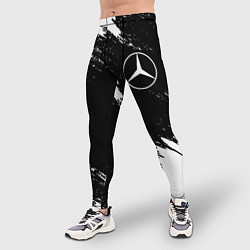Тайтсы мужские MERCEDES, цвет: 3D-принт — фото 2