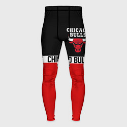 Тайтсы мужские CHICAGO BULLS, цвет: 3D-принт