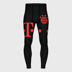 Тайтсы мужские FC Bayern Munchen 20-21 - black, цвет: 3D-принт