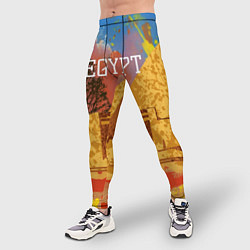 Тайтсы мужские Египет Пирамида Хеопса, цвет: 3D-принт — фото 2