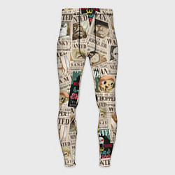 Тайтсы мужские Ван пис, цвет: 3D-принт