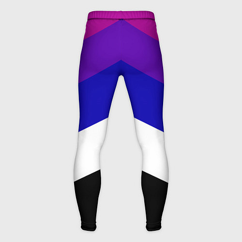 Мужские тайтсы Полосы / 3D-принт – фото 2