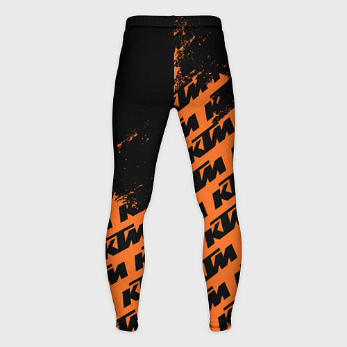 Мужские тайтсы KTM КТМ / 3D-принт – фото 2