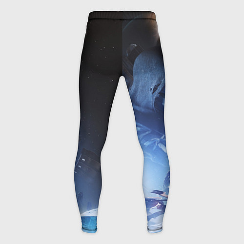 Мужские тайтсы DESTINY 2 ЛЕДЯНОЙ МАРС ТАЙНЫЙ ГЕРОЙ / 3D-принт – фото 2