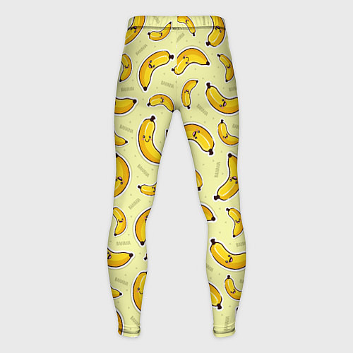 Мужские тайтсы Банановый Бум / 3D-принт – фото 2