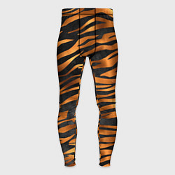 Тайтсы мужские В шкуре тигра, цвет: 3D-принт